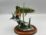 Dandbury Mint Trout Treasures Sculpture Collection Nobel Brown By Franz Dutzler