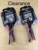 2 X New Genuine ARMOR  Automatic( Auto-Adjust )10"Locking C Clamps With Pads