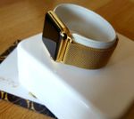 24k Gold Plated Apple Watch Series 1 Smart Watch Milanese Wristband 24ct Gift