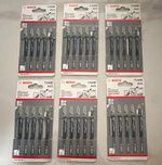 Bosch T144D HCS Wood Jigsaw Blades Fast Cut Pack of 5 MPN 2608630040
