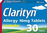 Clarityn Allergy Relief Tablet Hayfever Relief Tablet Loratadine Antihistamine 