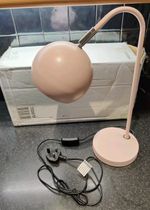 Pink Madden Arc Table Retro Lamp NEXT The Lighting Collection