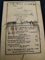 RARE RUGBY LEAGUE TOUR MATCH PROGRAMME LEIGH V AUSTRALIA 29TH SEPTEMBER 1948