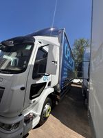 Volvo Fe/Fl 2024 onward. White mirror guards.