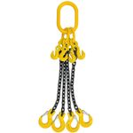 7mm x 4 leg x 3.15T LIFTING CHAIN SLING + HOOK + with/without shorteners