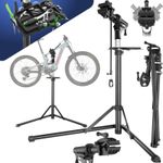 Mountain Bike Folding Repair Stand E-Bikes Maintenance Tools 50 kg Load Capacity