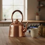 Stovetop Copper Teapot Fast Boiling Copper Stovetop Kettle Easy to Pour