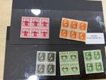 Samoa Mint Stamps With Overprints blocks *a 340