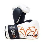 Rival RS11V Evolution 16oz White Sparring Boxing Gloves Brand New With Tag & Bag