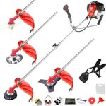 52cc Multi Garden Tool 4in1 Petrol Strimmer grass line trimmer weed cutter