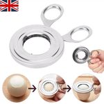 Egg Opener Stainless Steel Tool Shell Boiled Eggs Cutter Knocker Opener Kitchen