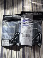 2x Auto Silicone Hoses Straight Reducer 22-19mm Black Intercooler Coupler Pair