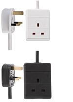 1 Way Gang Single Socket Mains Electric Extension Lead 0 - 20M Cable 13A UK Plug