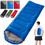 4 Season Sleeping Bag Waterproof Outdoor Camping Hiking Envelope Single Zip Bags