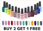 CANNI Nail Polish Gel UV/LED 7.3ml Soak Off  BUY 2 GET 1 FREE Glitter Bright