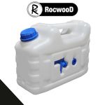 Plastic Water Container 10L Carrier With Tap Camping Portable Tank Jerry Can