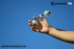 Kashaka Pro Large 50mm. 2 hand set. Top quality Pro Asalato Patica Shakers. UK.