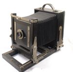 Kodak GB View Camera Model B Half Plate With 203mm f/7.7 Ektar Lens Good Bellows