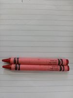 Crayola Violet Red Rare Crayon X2 Brand New Free Postage