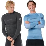 Rip Curl Mens Dawn Patrol UPF Long Sleeve Rash Vest