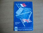 1962 England v France @ Sheffield Wednesday - Euro Nations Cup - Good Condition