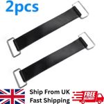 2x Replaces Motorcycle Rubber Band Battery Strap Holder Belt For Honda/suzuki