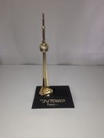 CN Tower Toronto Irwin Toys Plastic Coin Bank Vintage