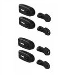 Thule Wheel Strap Locks and Keys 986  for 591 598 Bike Cycle Carriers x4