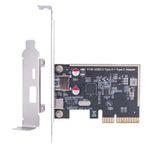 USB3.1 Two Port PCIe Card Two 10Gbps port Fast Data Transfer Quick Data Transfer