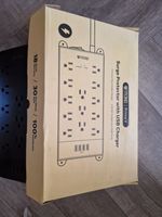 Surge Protector with USB Charger