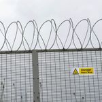 Razor Security Fence Wire 65m Long 10m Coil Concertina Type Barbed Fencing Steel
