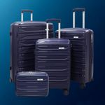 SUITCASE  Set of 4 Viral Trending Flexible PP + ABS Hard Shell SSK