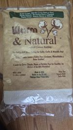 Warm and Natural Baby Size Wadding