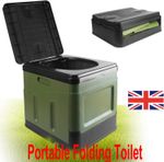 20L PORTABLE FOLDING CAMPING TOILET COMPACT POTTY LOO CARAVAN PICNIC FISHING UK