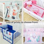 Baby Bedding Set Cot Bed Bundle Boy Girl Crib Quilt & Fitted Sheet & Pillow