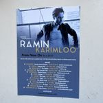 Theatre flyer RAMIN KARIMLOO From now on tour 