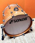 Rare Sonor Designer Kick Bass Drum 20x16 Bubinga