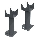 Radiator Feet Floor Mounting Kits for Oval Column Designer Radiator Anthracite