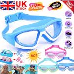 Kids Anti-Fog Swimming Goggles Pool Swim Adjustable Glasses Children Boys Girls