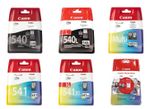 Canon PG540XL PG540 Black CL541XL CL541 Colour Ink Cartridges For PIXMA MG3650
