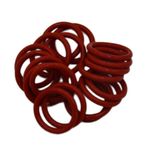 20Pcs Orange Tube Damper Silicone Rings For 12ax7 12au7