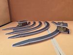 00 gauge Curved Stonewall Station Kit Painted