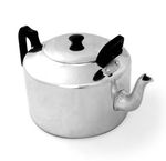 Large Aluminium Catering Teapot  (6 & 8 pint) Commercial Stovetop Kettle 