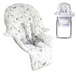 My Babiie MBHC8 Premium Highchair Seat Cover - Safari - Grade A