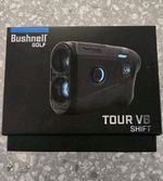 2026 Black Bushnell Tour V6 Shift Golf Laser Rangefinder Free Postage Brand New