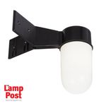 Saxby EL-40088 - Ware - Black IP44 Outdoor Corner Mounting Mount Wall Light