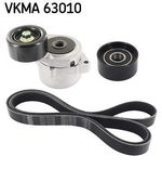 V-Ribbed Belt Set SKF VKMA 63010 Fits Honda Accord CR-V FR-V 7 Ribs