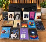 BASF Carry Case Job Lot Cassette Tapes - Cliff Richard, Roy Orbison, Pop