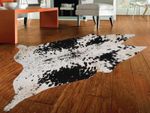 100% Genuine Cow hide Rug Area Carpet Skin Leather 27.50 sq.feet (66"x60") A 255