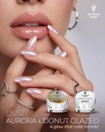 Victoria Vynn Chrome NAIL POWDER Dust Mirror Effect 0.5g Aurora Donut Glazed